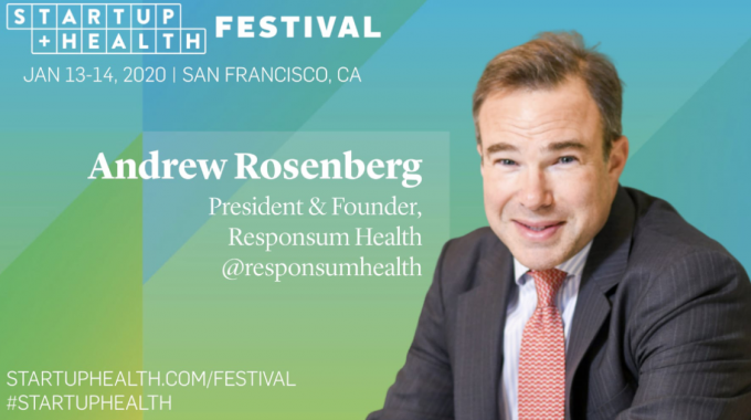 Responsum Health At StartUp Health Festival 2020